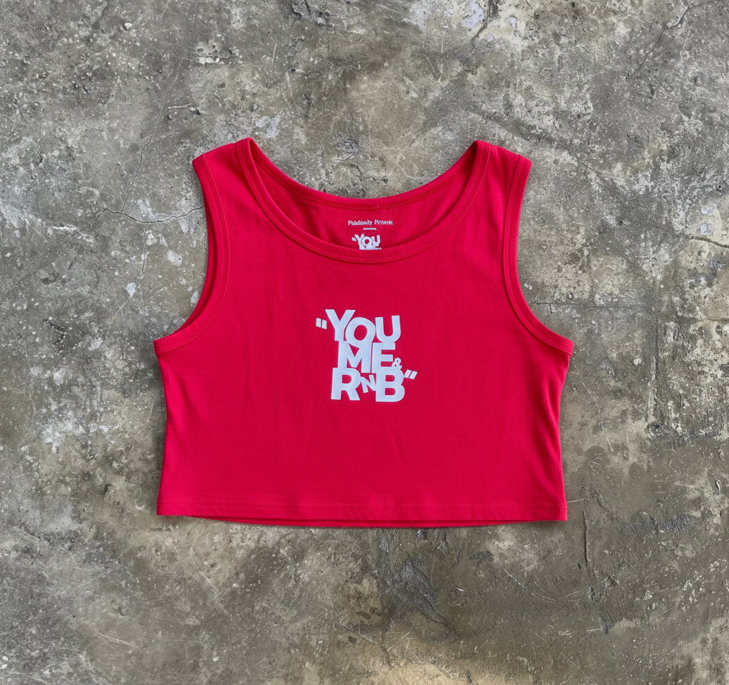 Too pretty cropped tank top